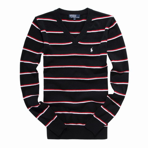 Pull Col en V Ralph Lauren Pas Cher Pour Homme